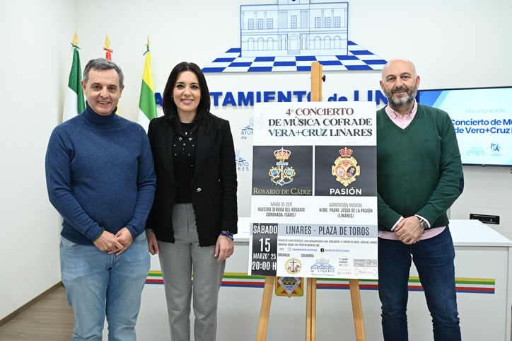 Imagen de Ferrer destaca el 4º Concierto de Música Cofrade Vera+Cruz Linares como una cita de primer nivel