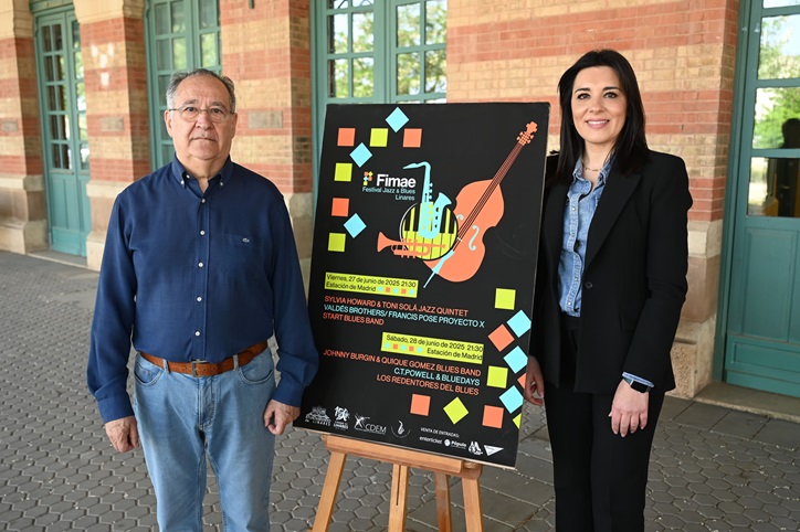 Imagen de Linares acogerá el Fimae Festival Jazz & Blues Linares los días 27 y 28 de junio en la Estación de Madrid