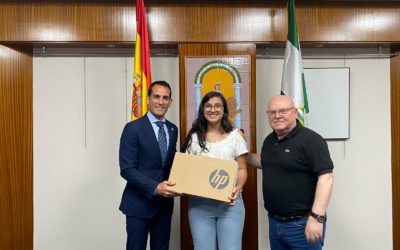 Imagen de La Linarense Celeste García Vílchez, logra el premio en la modalidad cronica por el Instituto Huarte de San Juan