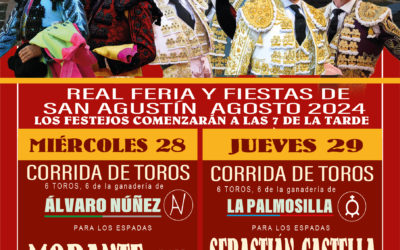 Imagen de Presentación del Cartel de la Feria Taurina San Agustin Linares 2024