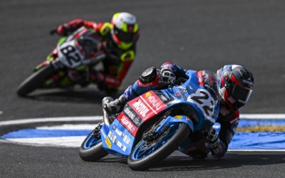 Imagen de Jesus Torres afronta la tercera cita con el FIM JuniorGP europeo este fin de semana en el circuito catalán de Montmelo.