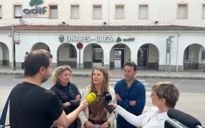 Imagen de La Diputada Ana Cobo detalla la inversión de 3,4 millones prevista para la renovación de la estación de Linares-Baeza