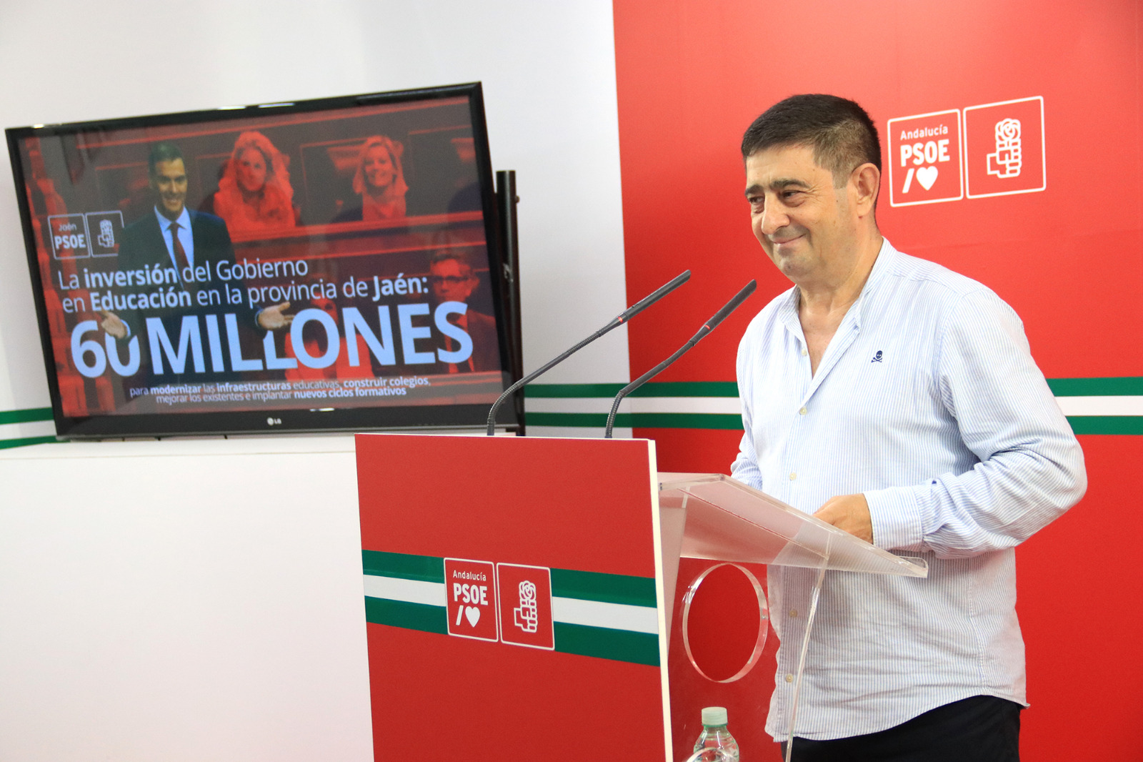 Imagen de EL PSOE de Jaén a través de Francisco Reyes confirma que el Gobierno de España ha dado a Linares mas de 3 millones de euros