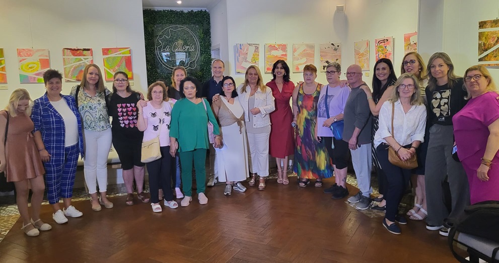 Imagen de Inauguración en Linares de la exposición 'El Otro Yo', organizada por FAISE (Integración Social de Personas con enfermedad Mental)