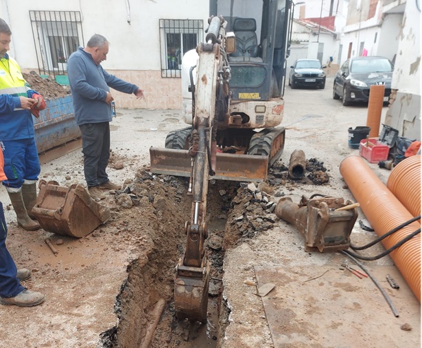 Imagen de Los vecinos de la calle Vistalegre tendrán sus tuberías de agua renovadas dentro de dos semanas